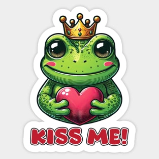 Frog Prince 47 Sticker